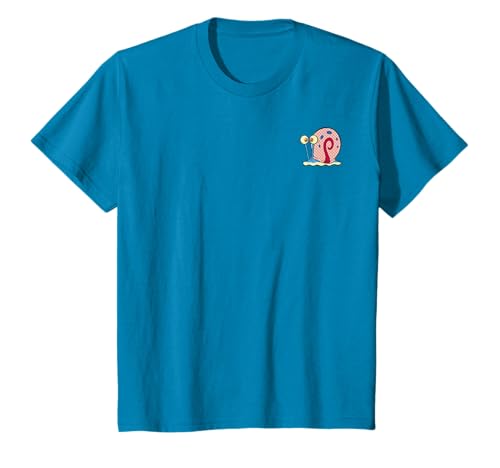 Spongebob Squarepants Gary Pop Art Snail Pocket T-Shirt