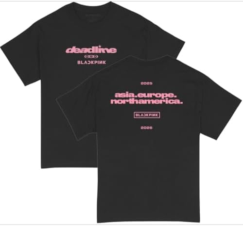 Merch Traffic Unisex-Adult Blackpink Official Merch Deadline T