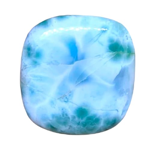 Larimar cabochon carré 27x26mm pour création de bijoux DIY