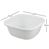 Zoom IMG-2 yarebest bacinella in plastica quadrata Zoom IMG-2 yarebest bacinella in plastica quadrata