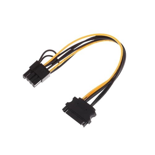 Cable adaptador de energía SATA 15Pin a 8Pin PCI-E
