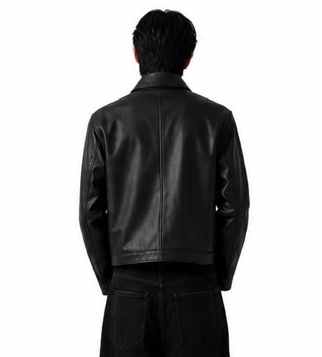 STYLEVERSE-stay in style Styleverse Boxy Fit Oversized Faux Leather - Image 5