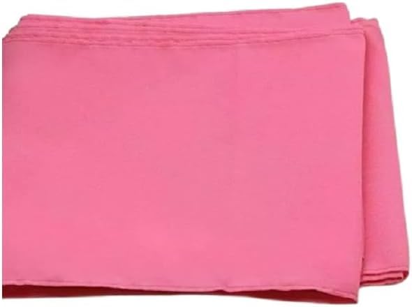 Sari de algodón rosa puro para mujer