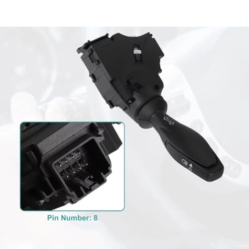 Commodo clignotant Ford Fiesta MK6 2008-2019, commande phare 8A6T13335AC - 3