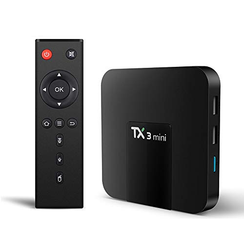 One-Day Sale: Up to 60% Off Xilibod Android 8.1 TV Box 2GB RAM/16GB ROM, Amlogic S905W Quad core ARM, H.265 Decoding 2.4G/5G WiFi Smart TV Box - Model No.: TX3 Mini 2GB 16GB