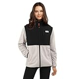 SIROKO Chaqueta polar ripstop esquí y nieve Brienz-W Beige M
