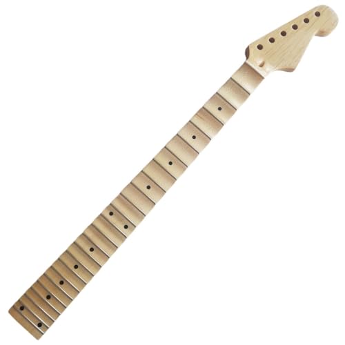 Manche de guitare entièrement festonné en érable de qualité pour lutherie fine