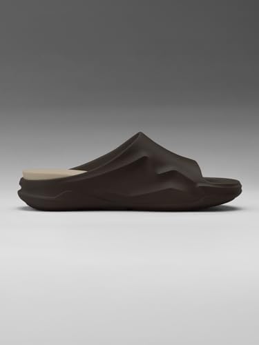 Image of The Souled Store Slides 2.0: Men and Boys Slip On Sliders Streetwear High Density EVA Cushioned EVA Sole Durable Outsole Slip On Construction Lightweight and Arch Support