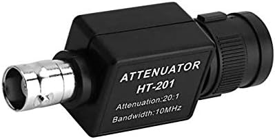 TOPINCN Atenuación pasiva del atenuador HT201 para la atenuación del osciloscopio 20 1 con ancho de banda de 10MHz