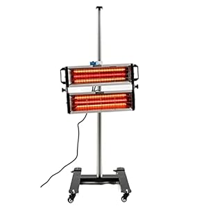 Draagbare infrarood verf uithardende lamp 2000W verwijderbare infraroodverf lamp Intelligente timing verf drogen lamp…