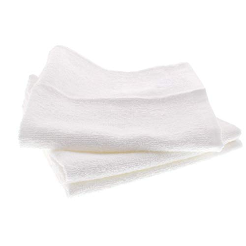 ジャパンネット ハンドタオル ホワイト 約34×36cm デイリータオル Daily Towel 毎日使いやすい 3枚入