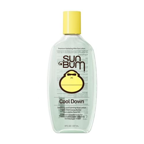Sun Bum Cool Down Aloe Vera Gel - Vegan After Sun Care to Soothe and Hydrate Sunburn - 8 oz