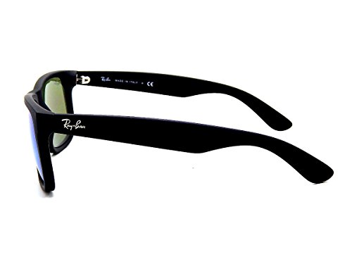 Ray Ban RB4165 622/55 Black/Blue Mirror 55mm Sunglasses4