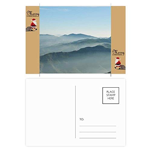 Cartes postales de Noël Sunshine Mountains lot de 20 pour éviter les vœux impersonnels