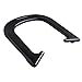 Gordon Professional Pitching Horseshoes - NHPA Sanctioned for Tournament Play - Drop Forged Construction - One Pair (2 Shoes) - Black Finish - Medium Weight
