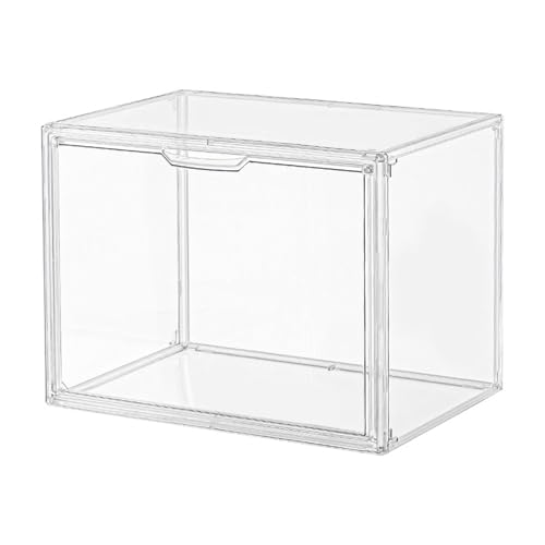 Vitrine empilable de boîte de rangement pour sac à main et dressing ordonné