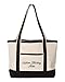 Ink Stitch Custom Embroidery Stitching Tote Bag - Black