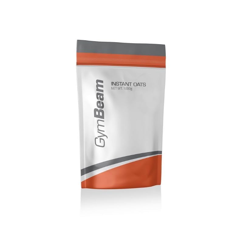 GymBeam Instant Haferflocken - Quelle für Ballaststoffe, Kohlenhydrate und Proteine (1000 g, Vanilla)