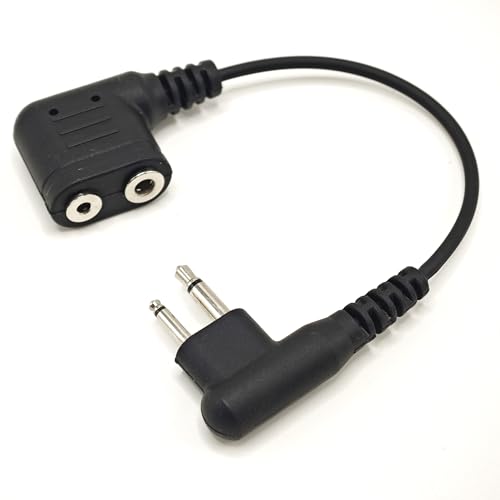 Câble adaptateur K1 vers M1 convertisseur audio pour talkie BaoFeng UV-5R et Kenwood