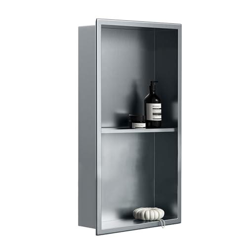 Douche encastrée sans carrelage requis en acier inoxydable Sto pour chambre