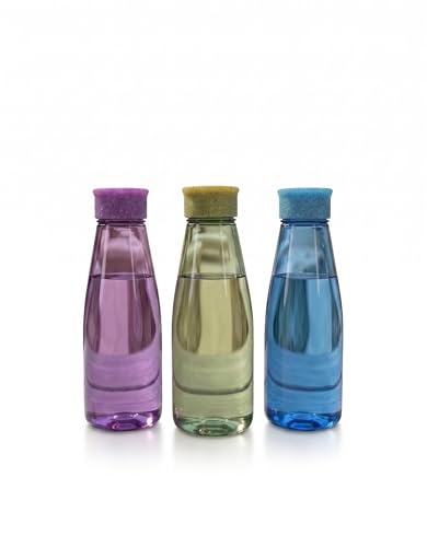 Image of Premium Plastic Water Bottle Set, BPA-Free, Leakproof, Reusable for Daily Use -Pack of 3 Water Bottles (780ml Each)