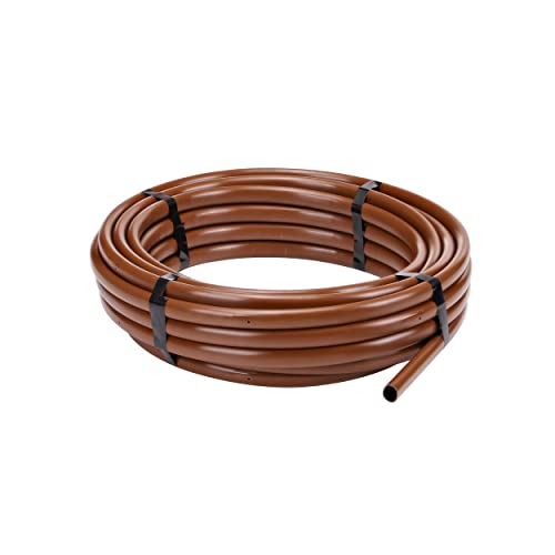 Raindrip R292DP 1/2-Inch Drip-A-Long Dripline with 1 GPH Pressure Compensating Emitters, 18-Inch...