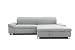 Produktbild DOMO Collection Mika Ecksofa, Sofa in L-Form, Eckcouch Eckgarnitur, 260x178x80 cm, Polsterecke in grau