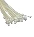Produktbild Weiß Kabelbinder Extra lange Krawatten 9mm x 750mm Schwerlast Zip 20 Stück