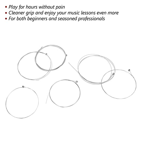 Cordes de guitare classique 2 Set de cordes de guitare en métal de remplacement pour E203 Accessoires d’instruments à… - Les Beatles, Paul McCartney, John Lennon, RIngo Starr, George Harrison Cordes de guitare classique 2 Set de cordes de guitare en métal de remplacement pour E203 Accessoires d'instruments à… – Image 3