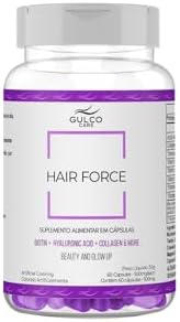 Hair Force - Cabelo, Pele e Unhas - Biotina Alto Teor, Colágeno, ...