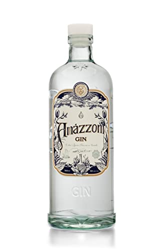 Amazzoni Gin | 70cl | 42% ABV | Made in Brazil using 100% authentic Brazilian ingredients | Handmade Premium Gin