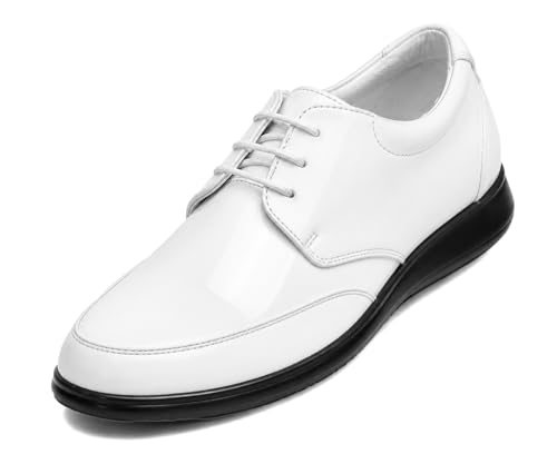 Image of Kraasa Men's Formal Lace-Up Shoes | Vegan Leather Upper | Airmix Sole | High Cushioning | Lightweight & Comfortable Office Dress Shoes