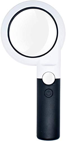 Loupe à main éclairante cadeau parfait pour la lecture d'un vieux homme