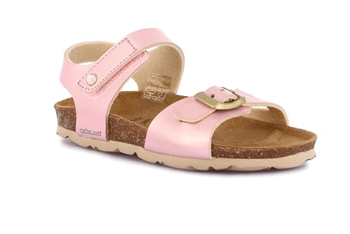 Grunland Sandale nacrée fille LUMIÈRE SB1830 nu-pieds ergonomiques été