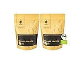 Edelgrün Bio Belgua Linsen 1kg | schwarz, vegan, getrocknet, vegetarisch | black kaviar getrocknete, harte, schwarze belugalinsen | hülsenfrüchte gesund und natürlich lecker, zum essen im Eintopf