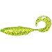 Arkie Lures CTM-7-15 Curl Tail Minnows-Chartreuse Glitter-1.5