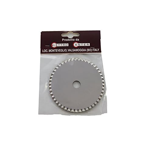 ELETTRO CENTER Smooth Stainless Steel Set for Electric Centre, Steel Cover