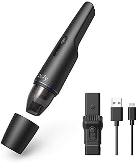 eufy Cordless Handheld Vacuum Cleaner, HomeVac H11, Ultra-Lightweight 1.2 lb, 5500 Pa Suction Power, USB Charging, For Home Cleaning