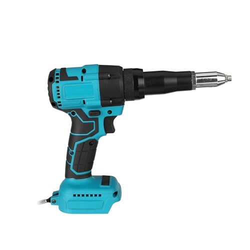 Cloueuse pneumatique pour charpente Pistolet À Rivets Électrique Sans Balais 18V, Outils Électriques LED For Batterie, Écrou À Rivets Sans Balais 2.4-4.8mm