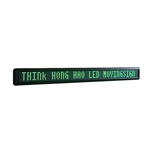 Reloj digital LED para interiores con texto desplazable miniatura 4