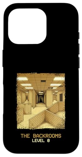 The Backroom Level 0 Liminal Space Horror �X�}�z�P�[�X iPhone 16 Pro �p