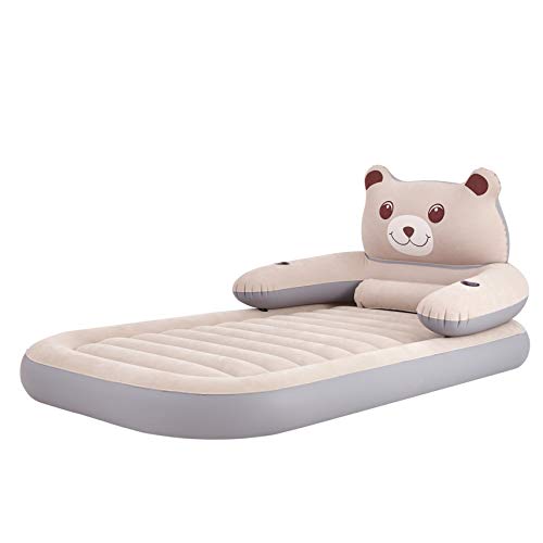 HOMCA Twin Size Air Mattress, Inflatable Toddler Bed Firm Airbed Portable Blow Up