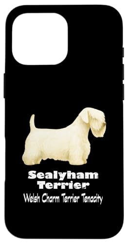 Sealyham Terrier Dog Welsh Charm Terrier Tenacity �y�b�g�t�@�� �X�}�z�P�[�X iPhone 16 Pro Max �p