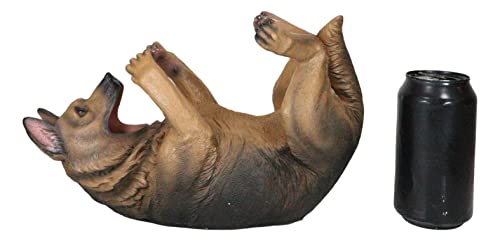 Ebros Lifelike Purebreed Pedigree Canine Adorable German Shepherd Dog Wine Bottle Holder Figurine Statue As Kitchen Wine Cellar Centerpiece Decor Storage Organizer (German Shepherd) #TOP7