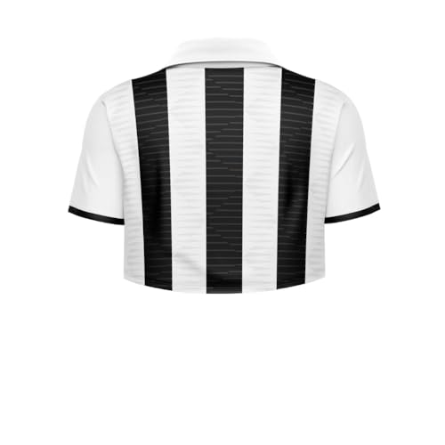 Cropped Botafogo Poppy Feminino Preto e Branco