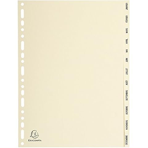 Exacompta Intercalaires Ivoire 1212E Cover