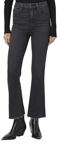 PAIGE Women's Claudine Raw Hem Jeans2