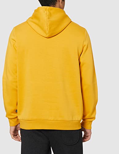 Image of Puma Cotton Men Ess Big Logo Hooded Neck Hoodie Fl (S) Mineral