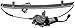 Dorman 741-348 Front Driver Side Power Window Regulator and Motor Assembly Compatible with Select Nissan Models (OE FIX)