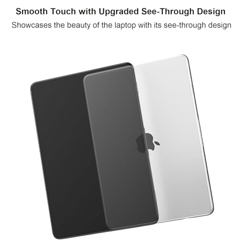 Image of Midkart Matte Case Compatible with MacBook Neo 13 inch 2026 Release Model A3404 A18 Pro Chip 3 in 1 Kit Precise Fit Protective Hard Shell Plastic Cover Keyguard & Dust Plugs, Black